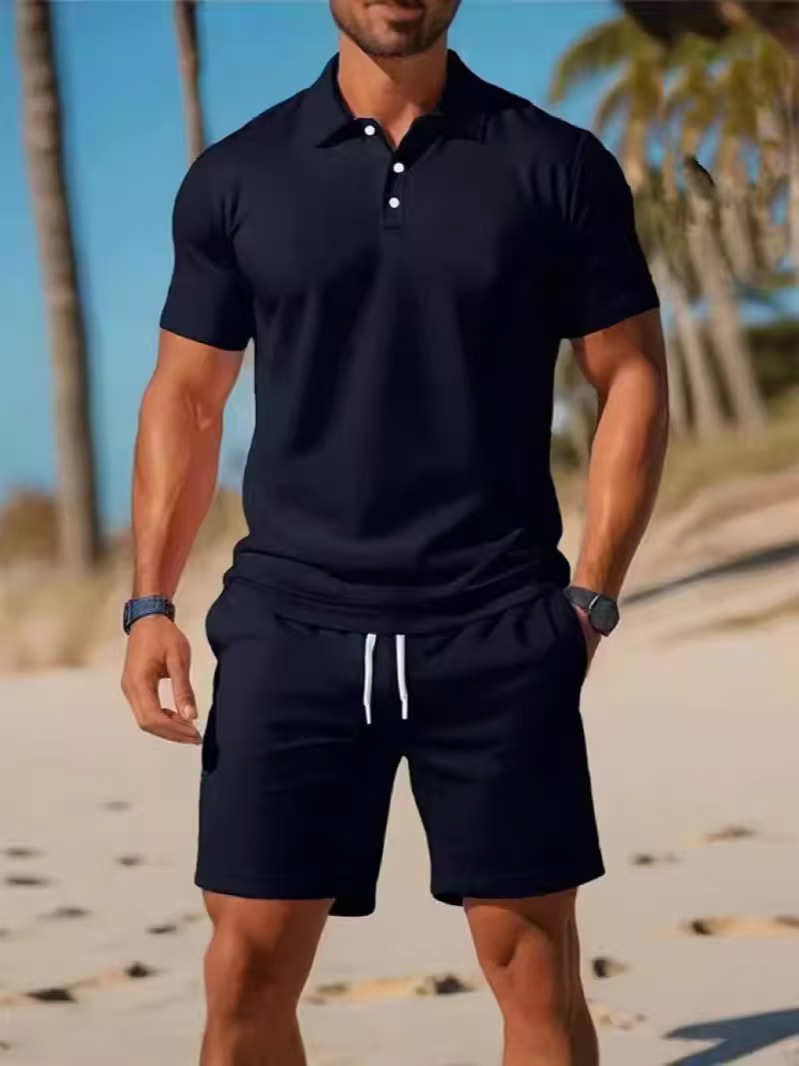 Men'S Fashion Plus - Summer Casual Versatile Fashion Short-Sleeved Button-Down