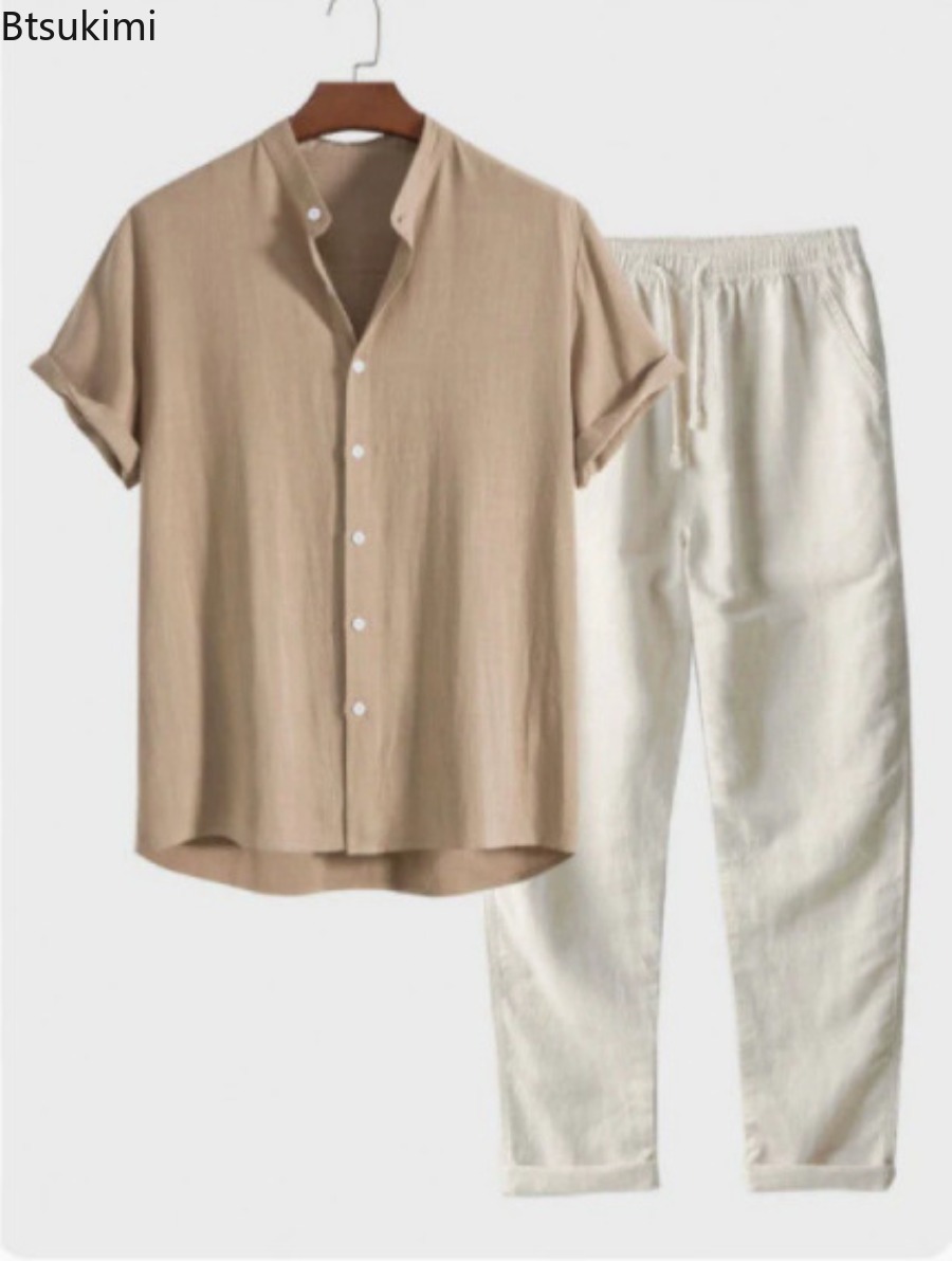 Men'S Fashion 2026 - 2026 Men's Fashion Solid Beach Two
