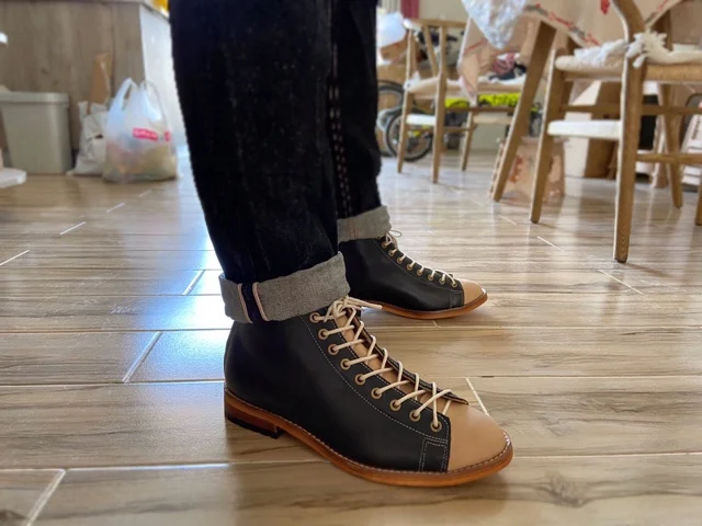 Mens Fashion Dress - High-tooling Boots Men's Goodyear-Welted Vintage Boots