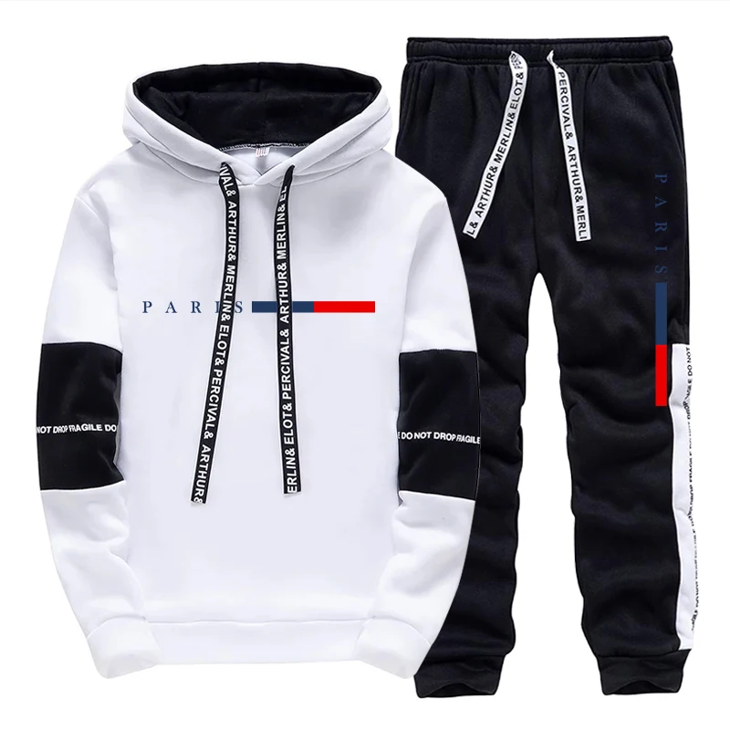 Men'S Fashion Designer - Men's Set/Hoodie/Pants Paris Fashion Autumn Winter