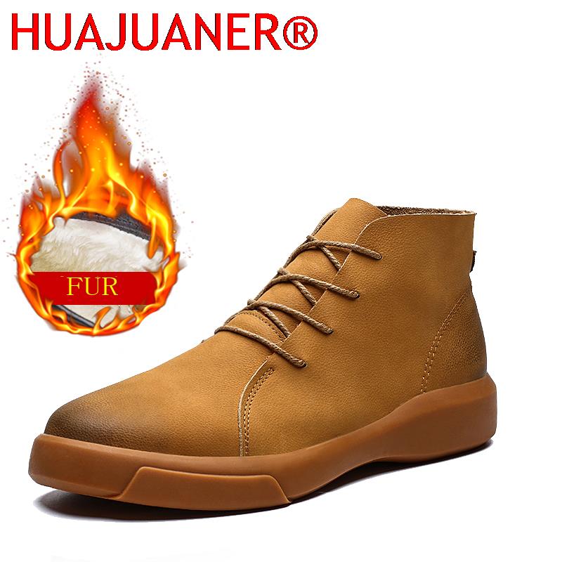 Men'S Fashion Brand - Luxury Brand Winter Fur Warm Chelsea