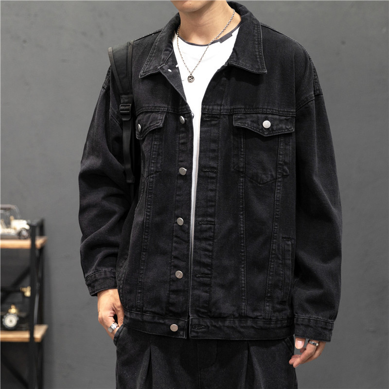 New Denim Jacket Men Vintage J - Bomber Jacket Men recension och pris