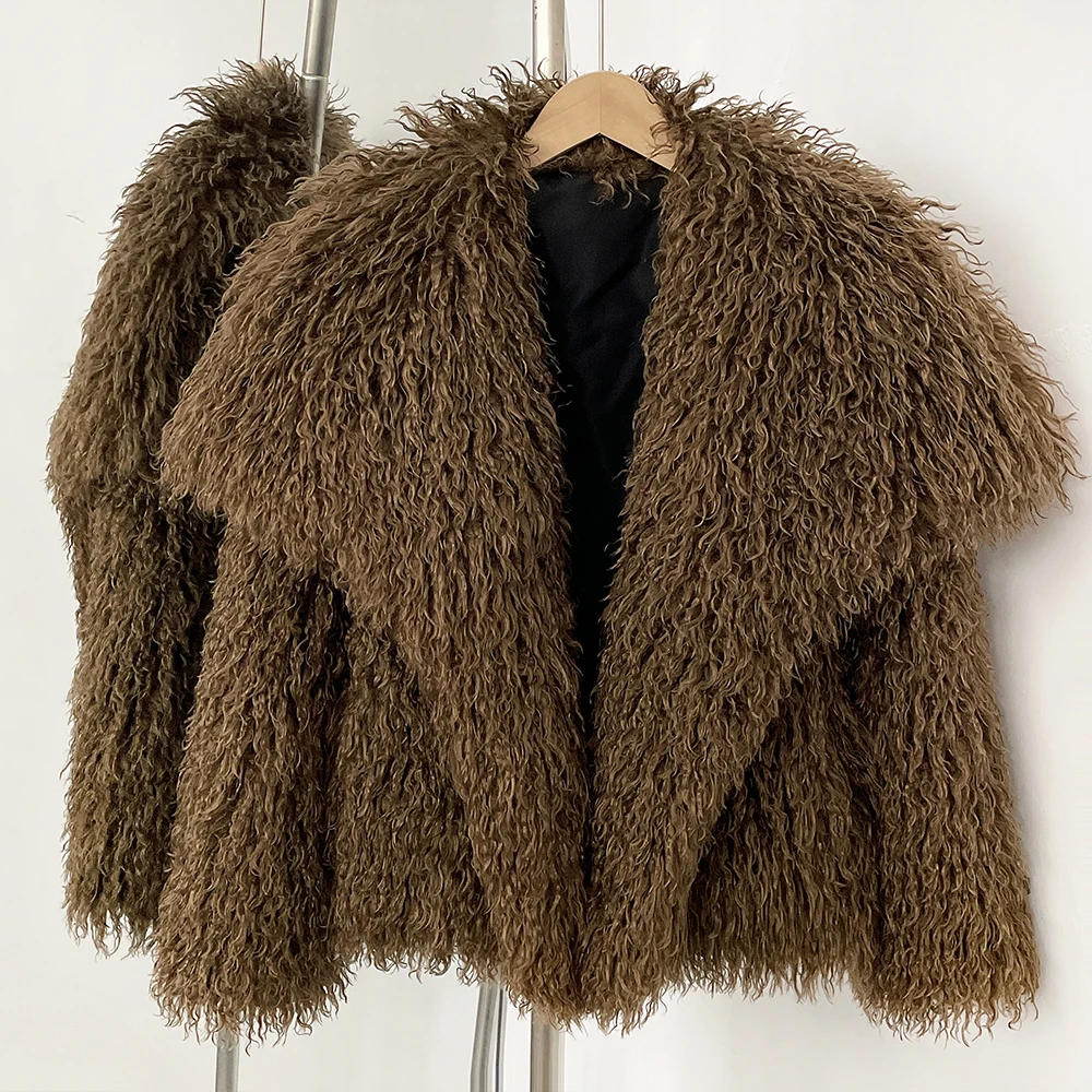 Fur Coat Eco-friendly Faux Fur - Mens Fashion Store recension och pris