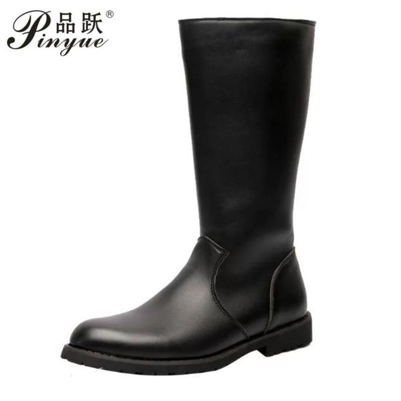Fashion Men's women Genuine Le - Mens Fashion Combat Boots recension och pris
