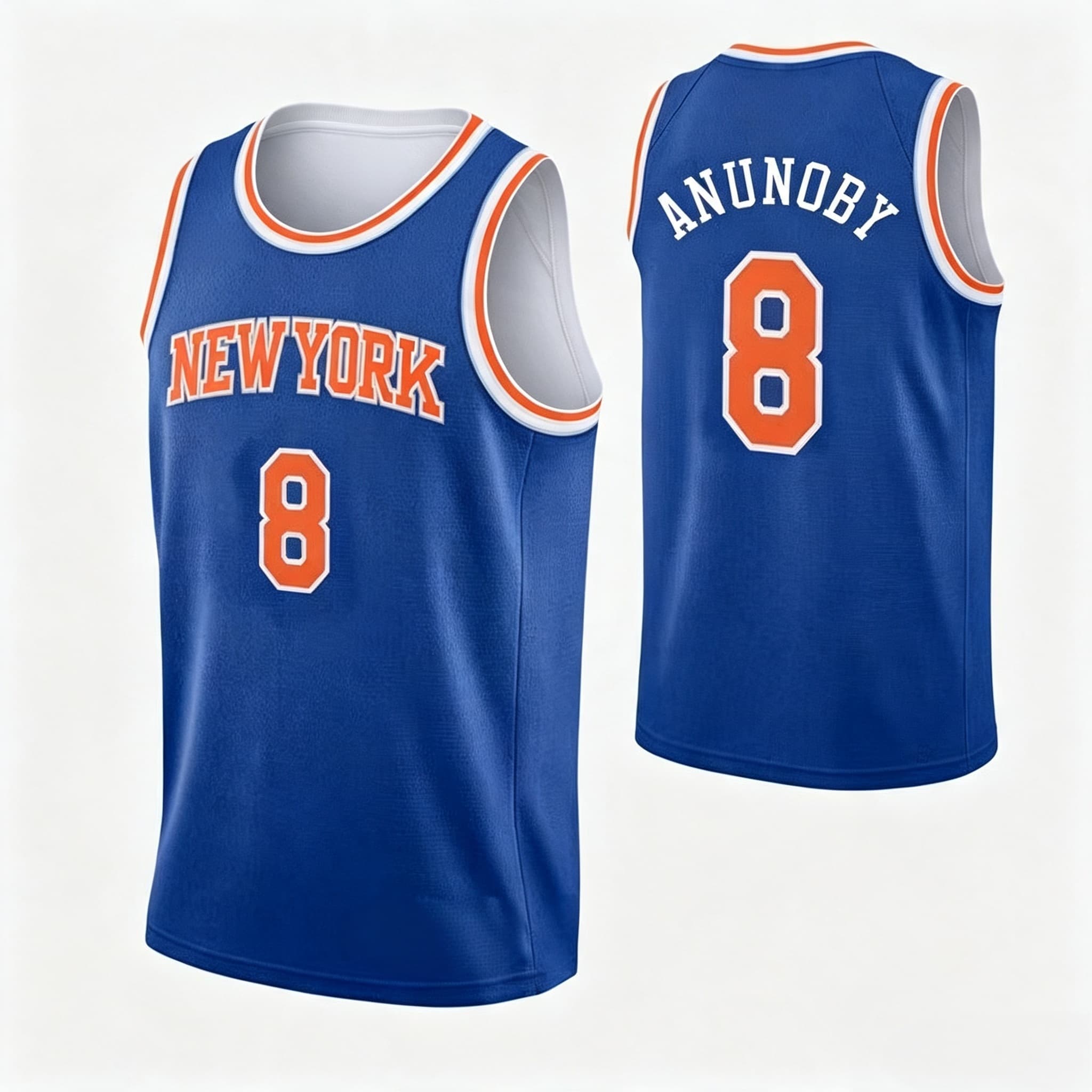 Men Anunoby #8 New York Basket - Men'S Fashion New York recension och pris