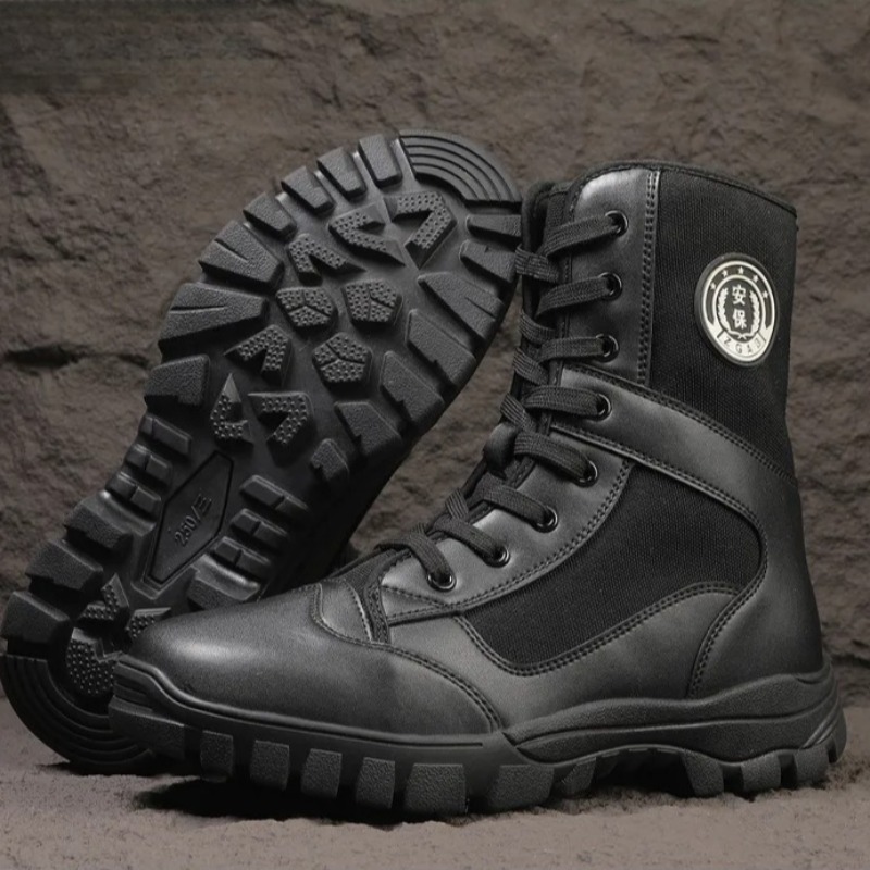 High Quality Men Boots Fashion - Mens Fashion Combat Boots recension och pris
