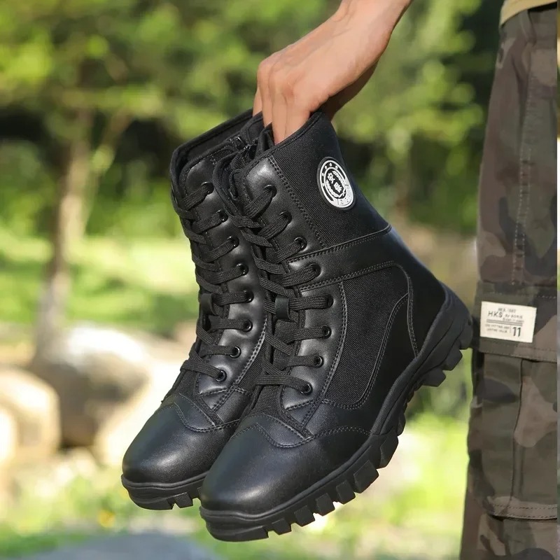 High Quality Men Boots Fashion - Mens Fashion Combat Boots recension och pris