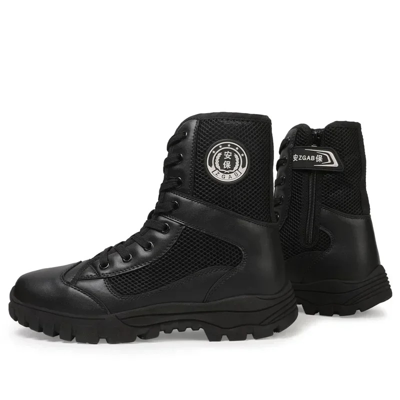 High Quality Men Boots Fashion - Mens Fashion Combat Boots recension och pris