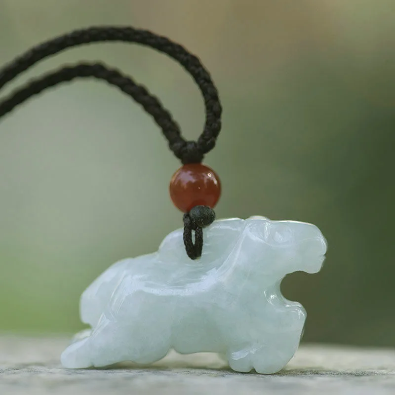 Natural Emerald Chinese Three  - Men'S Fashion Necklaces recension och pris