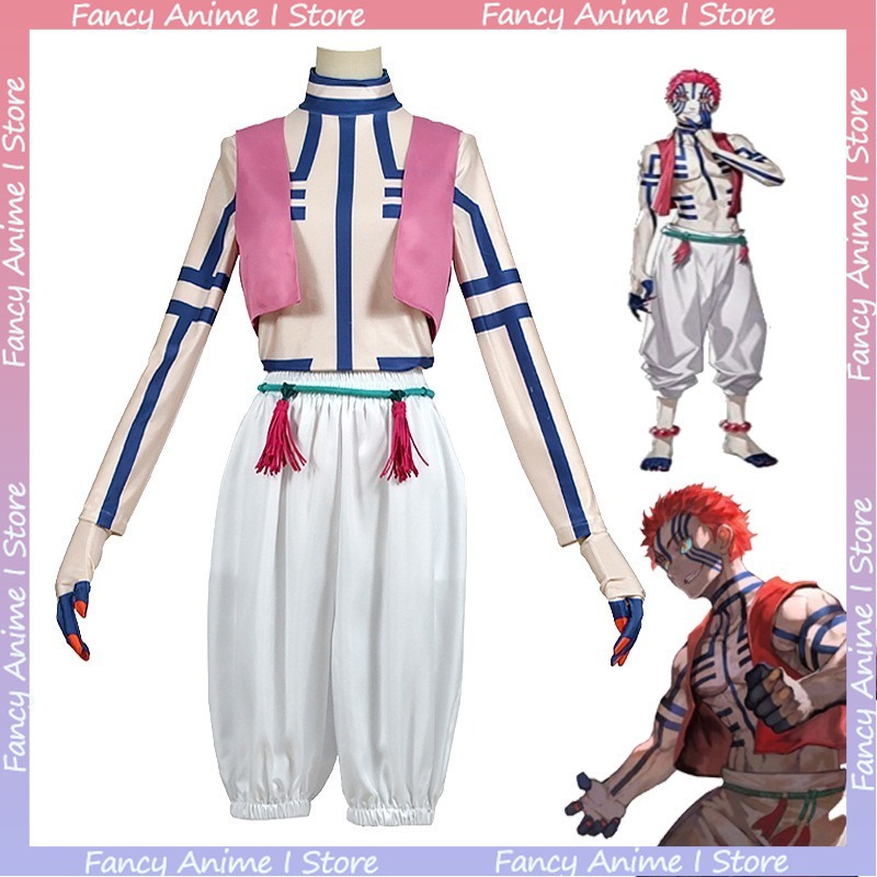 Anime Akaza Copsplay Costume H - Mens Fashion Dress recension och pris