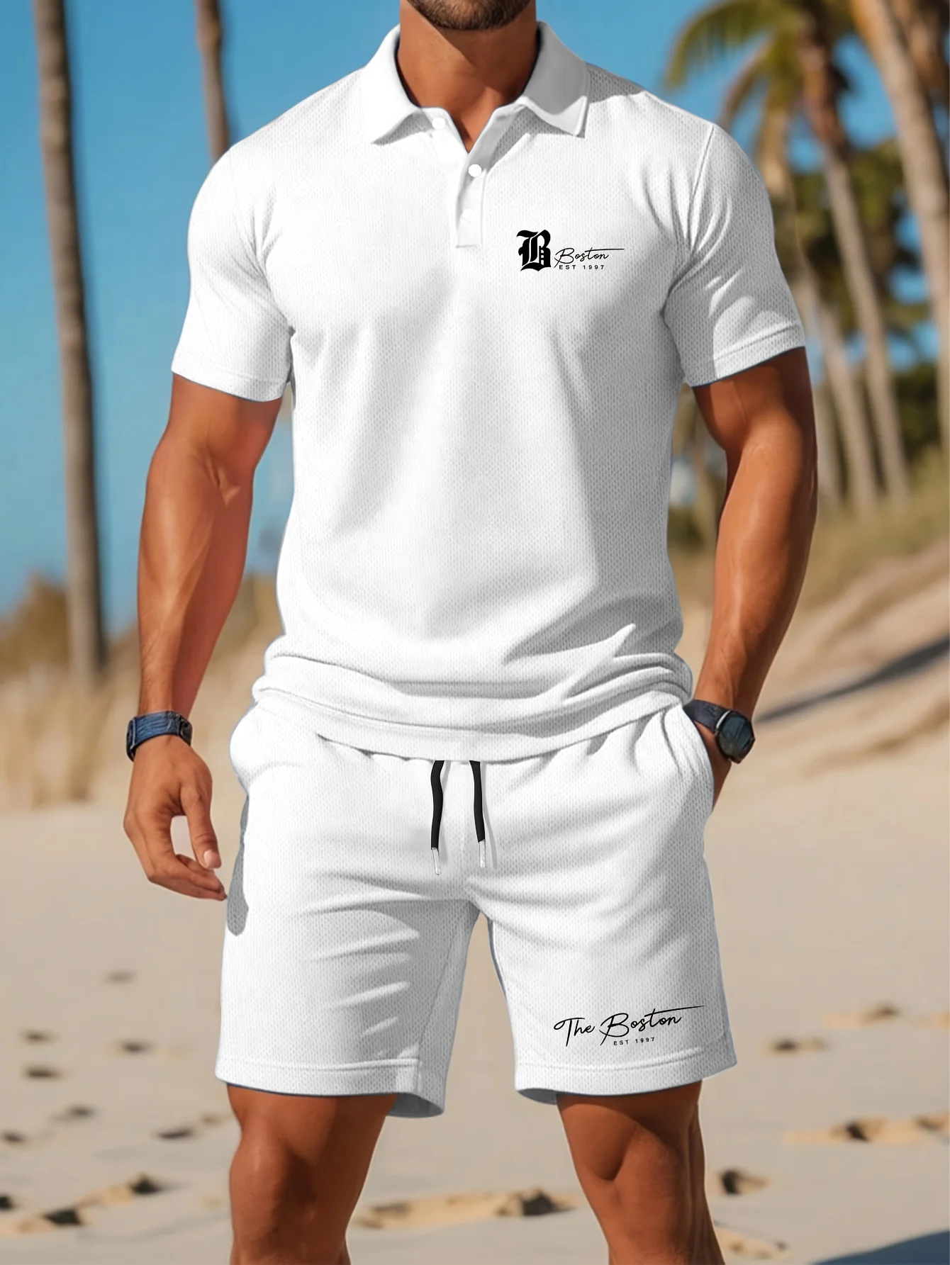 Summer New Men's Polo Shirt Se - Men'S Fashion Designer recension och pris
