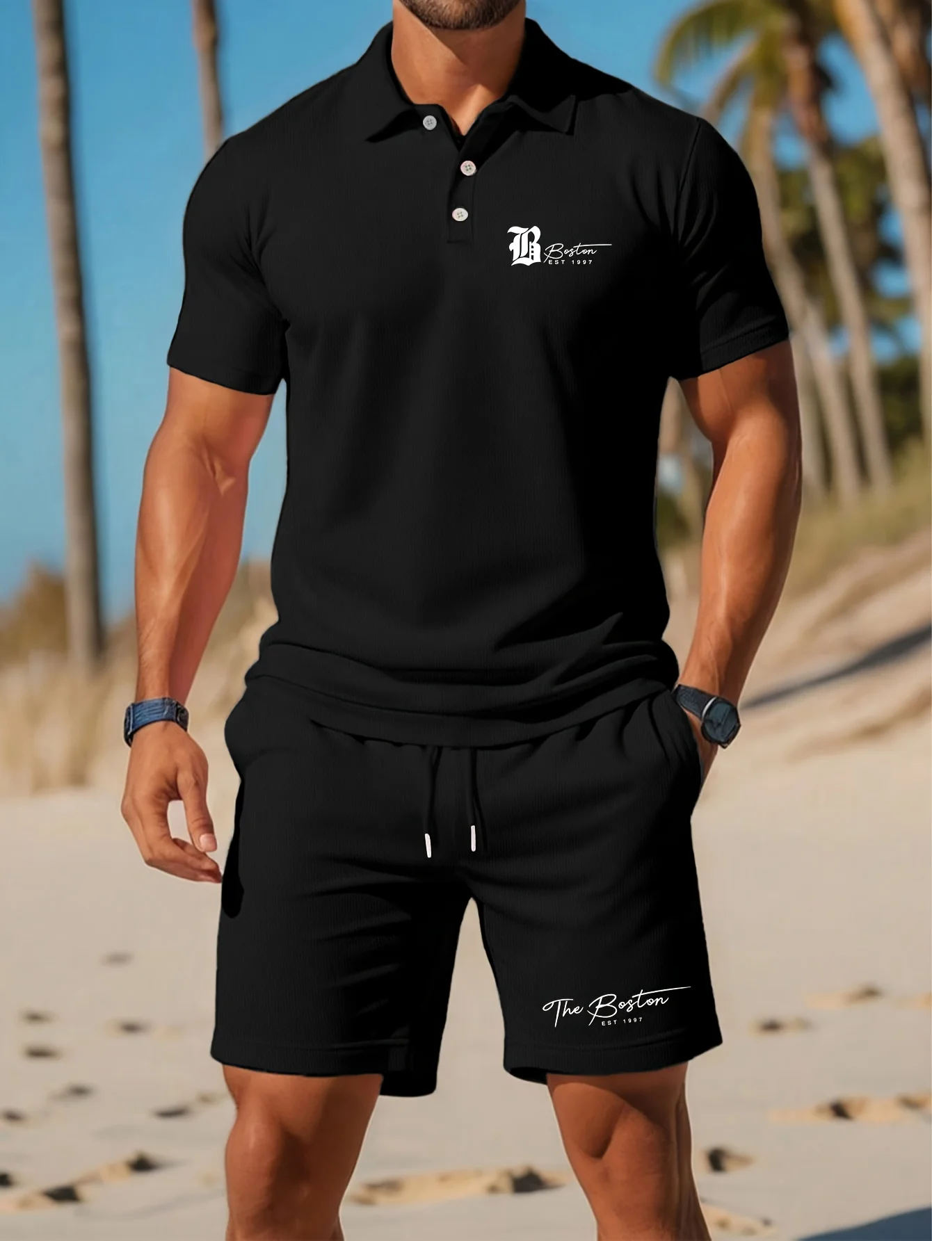 Summer New Men's Polo Shirt Se - Men'S Fashion Designer recension och pris