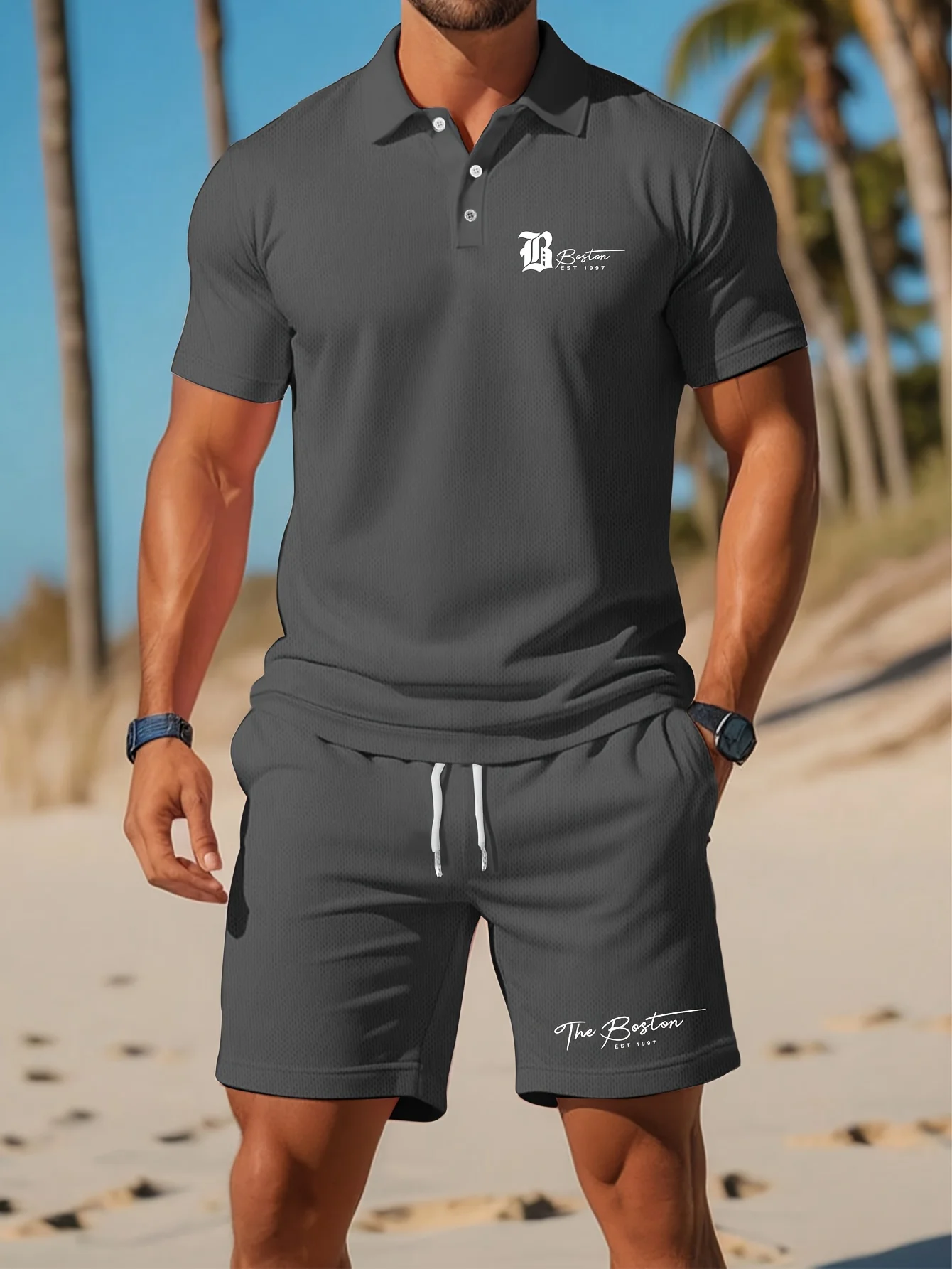 Summer New Men's Polo Shirt Se - Men'S Fashion Designer recension och pris