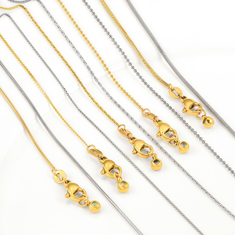 Titanium Steel Universal Adjus - Men'S Fashion Necklaces recension och pris