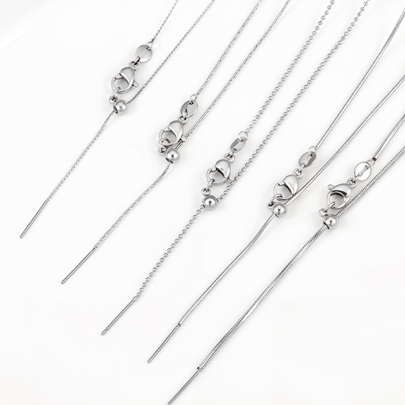 Titanium Steel Universal Adjus - Men'S Fashion Necklaces recension och pris