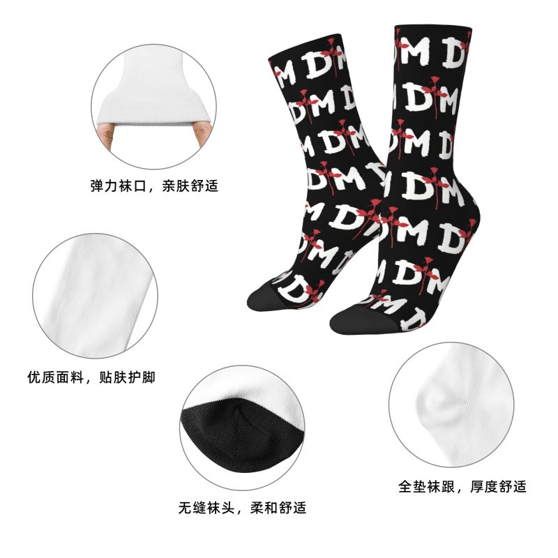 Custom Depeche Mode Mens Crew  - Mens Fashion Dress recension och pris