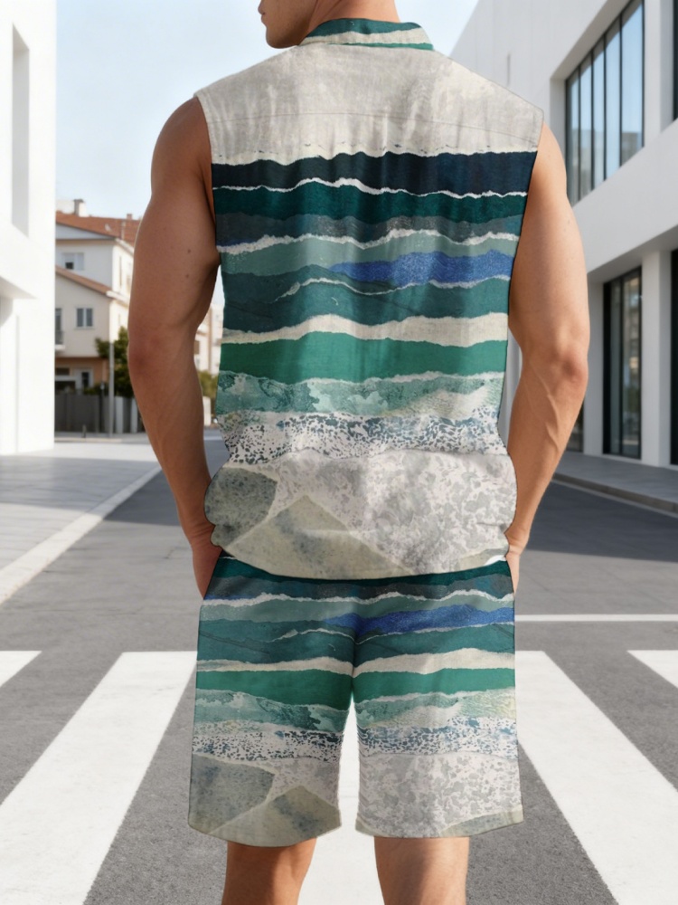 Fashion Summer Men's 2Pcs Set  - Men'S Fashion 2026 recension och pris