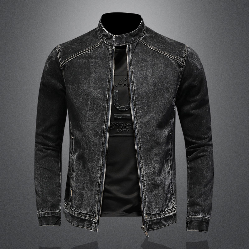Men Vintage Stand Collar Pilot - Bomber Jacket Men recension och pris