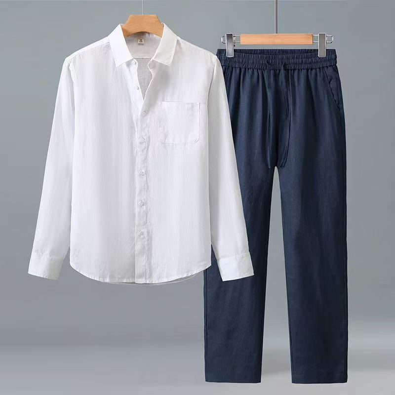 (Shirt + trousers) 2026 summer - Men'S Fashion 2026 recension och pris