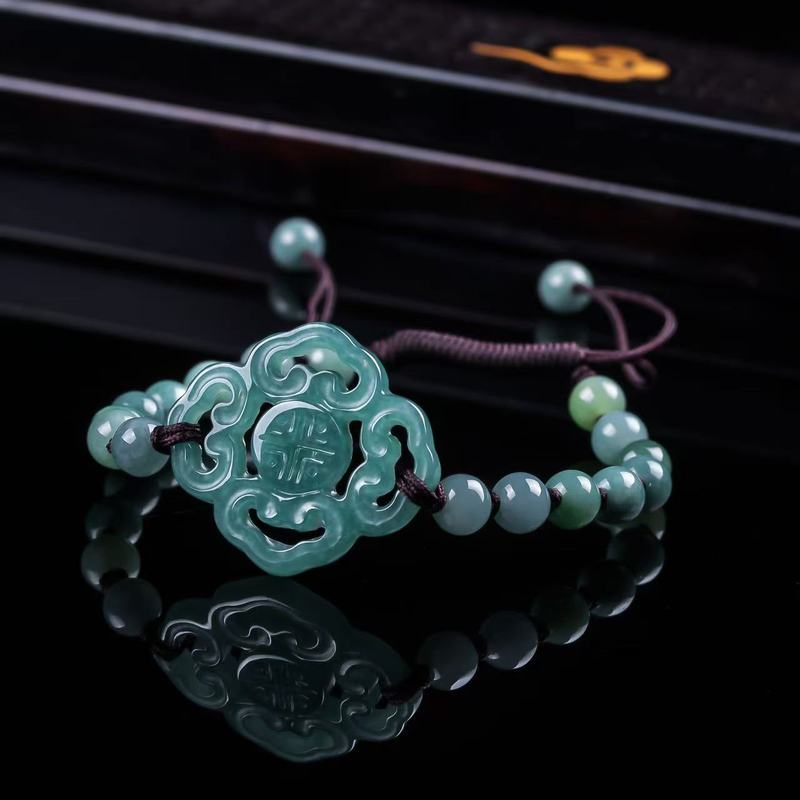 Natural Jadeite A-grade Bracel - Men'S Fashion Designer recension och pris