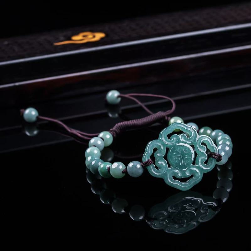 Natural Jadeite A-grade Bracel - Men'S Fashion Designer recension och pris