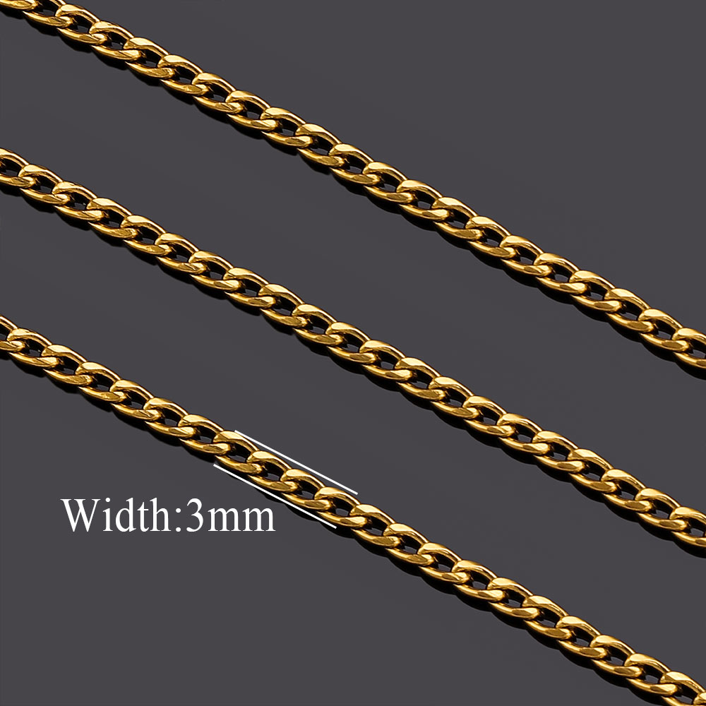 2meter Stainless Steel Lips NK - Men'S Fashion Necklaces recension och pris