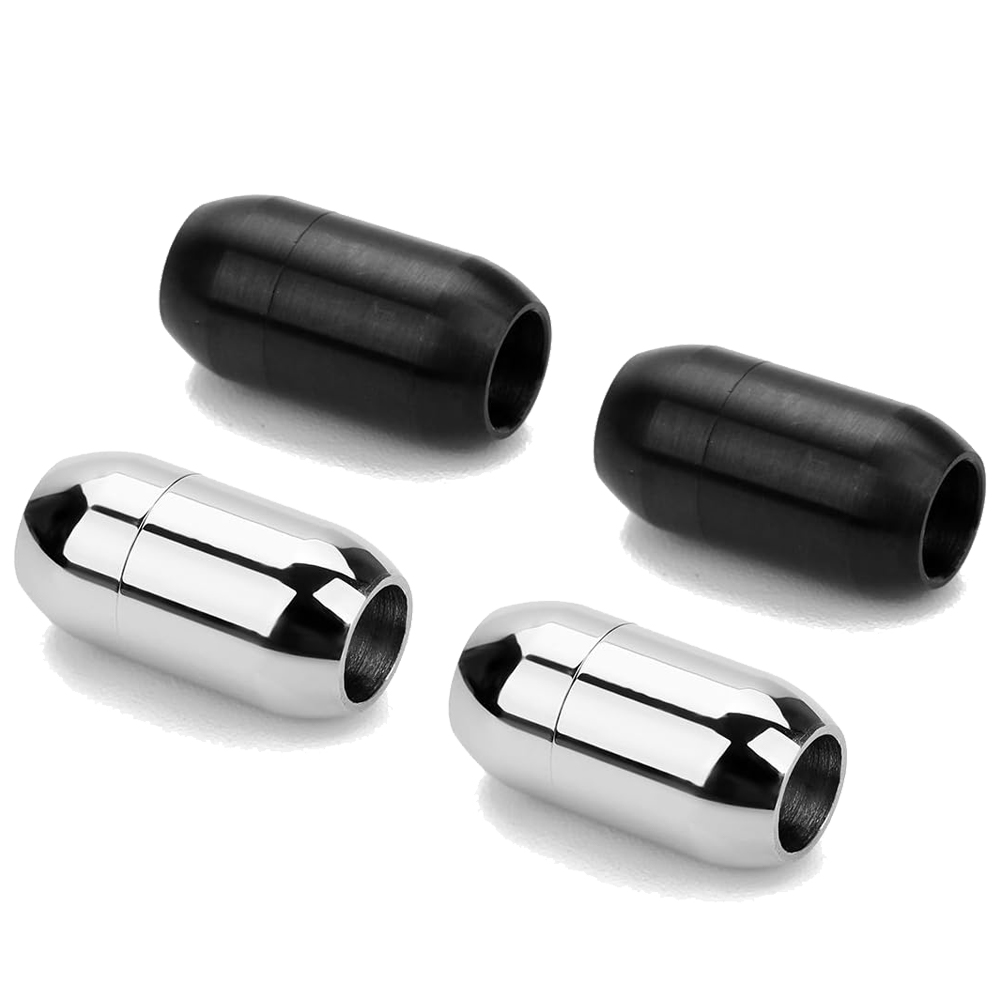 2pcs Stainless Steel Magnetic  - Men'S Fashion Necklaces recension och pris