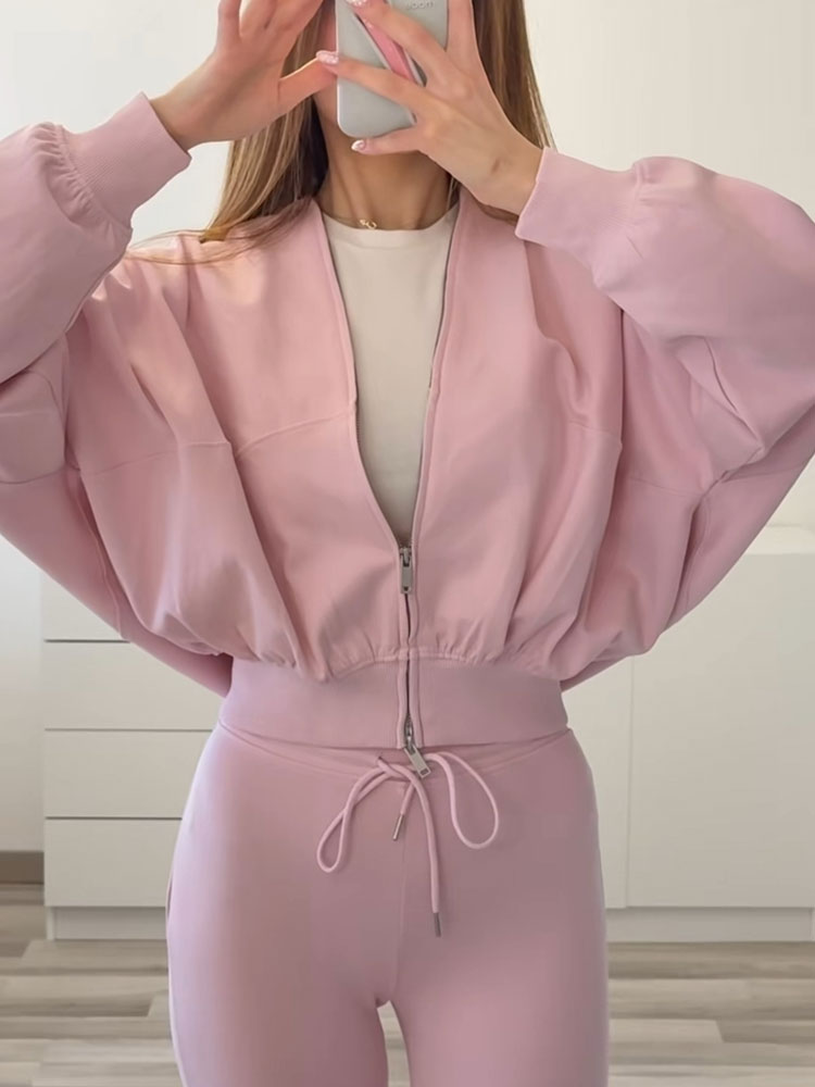 HH Women Elegant Solid Flared  - Bomber Jacket Men recension och pris