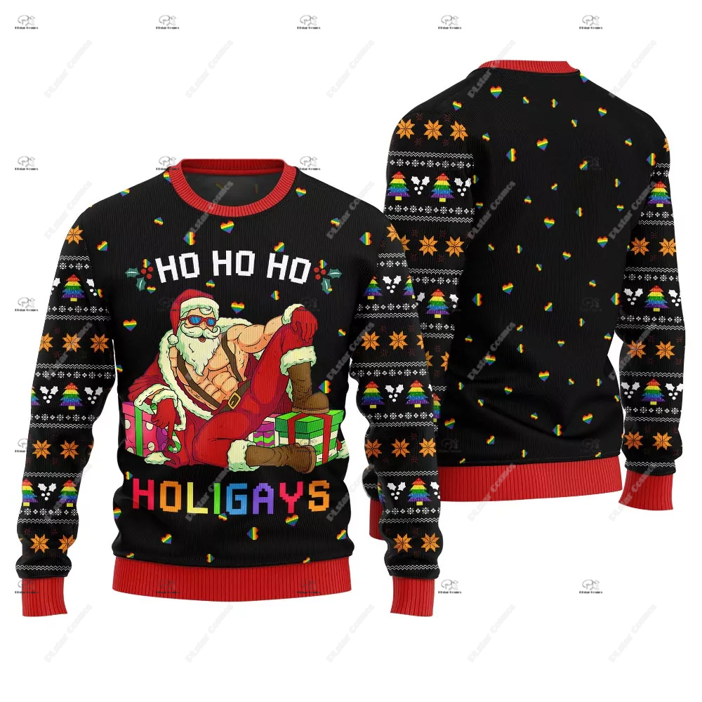 Christmas Santa Claus Pet Cat  - Knitted Cardigan Men recension och pris