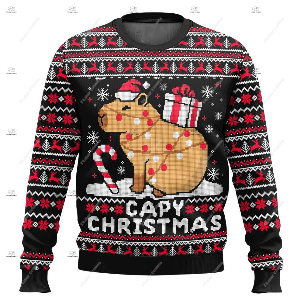 Christmas Santa Claus Pet Cat  - Knitted Cardigan Men recension och pris