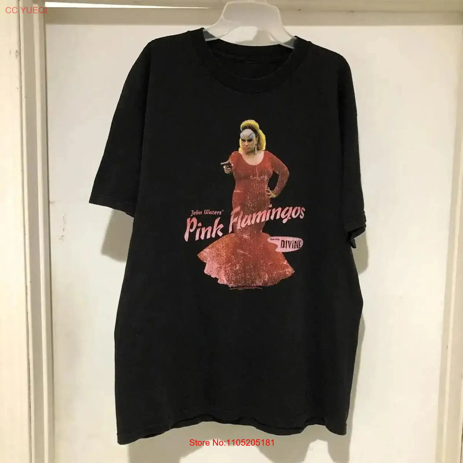 Vintage 90s John Waters Pink F - Mens Fashion In The 90S recension och pris