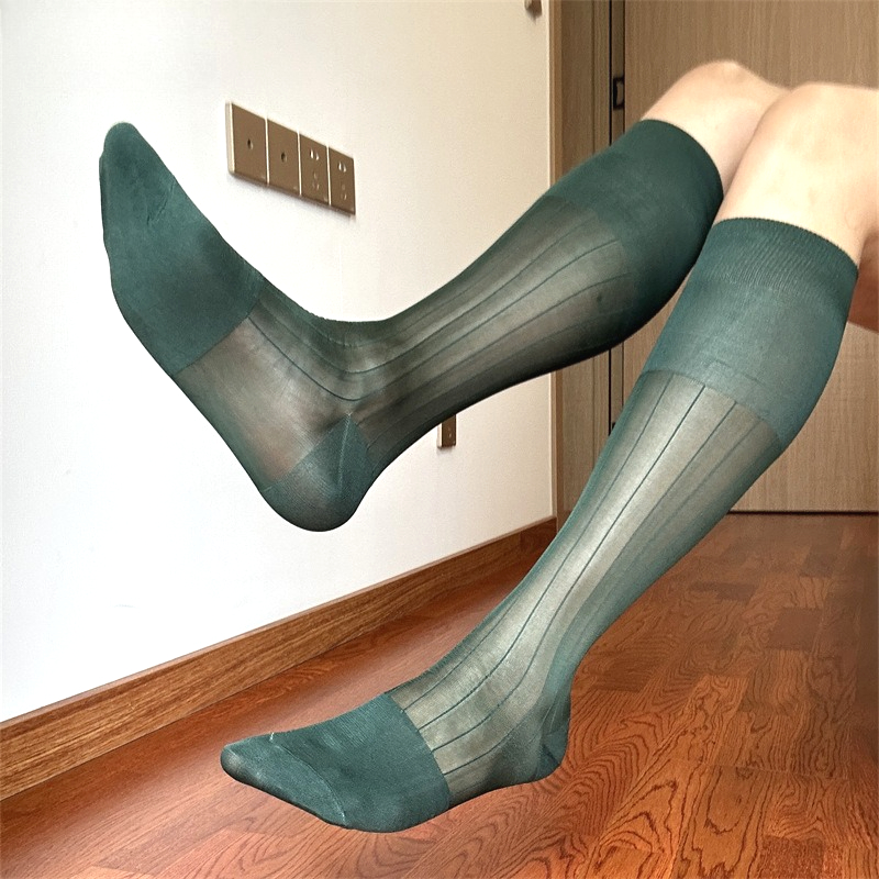 New Mens Knee-high White Socks - Men'S Fashion Formal recension och pris