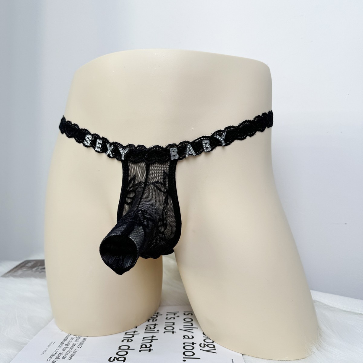 New Custom Thongs Men Name Pan - Men'S Fashion Underwear recension och pris