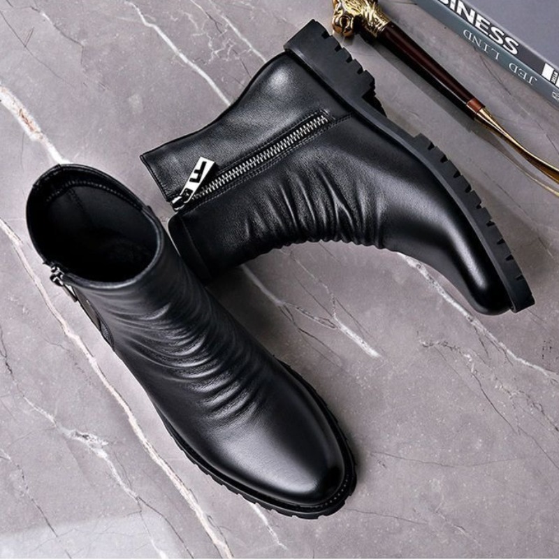 High Quality Men's High Top Bo - Mens Fashion Dress recension och pris