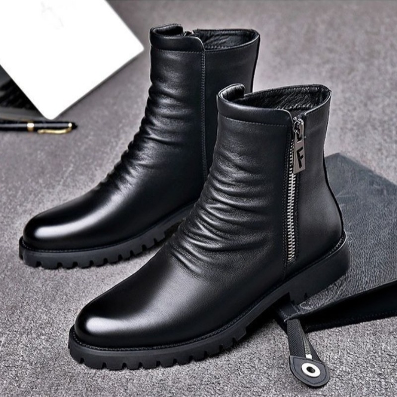 High Quality Men's High Top Bo - Mens Fashion Dress recension och pris