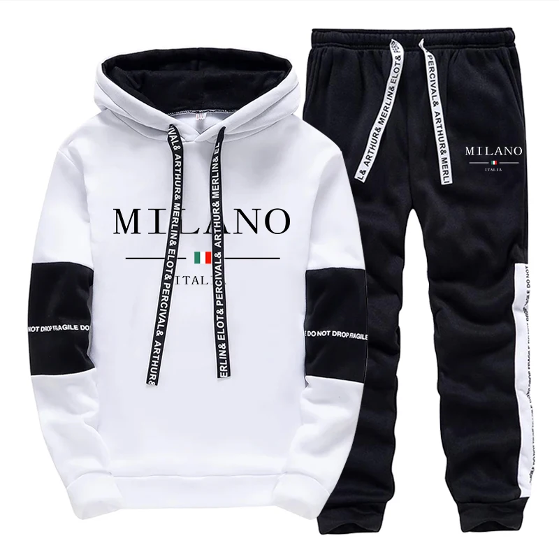 Men's Set/Hoodie/Pants Italy T - Men'S Fashion Designer recension och pris