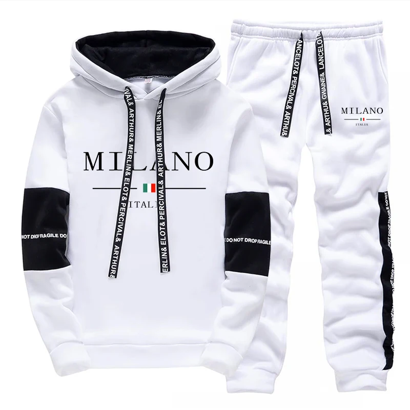 Men's Set/Hoodie/Pants Italy T - Men'S Fashion Designer recension och pris