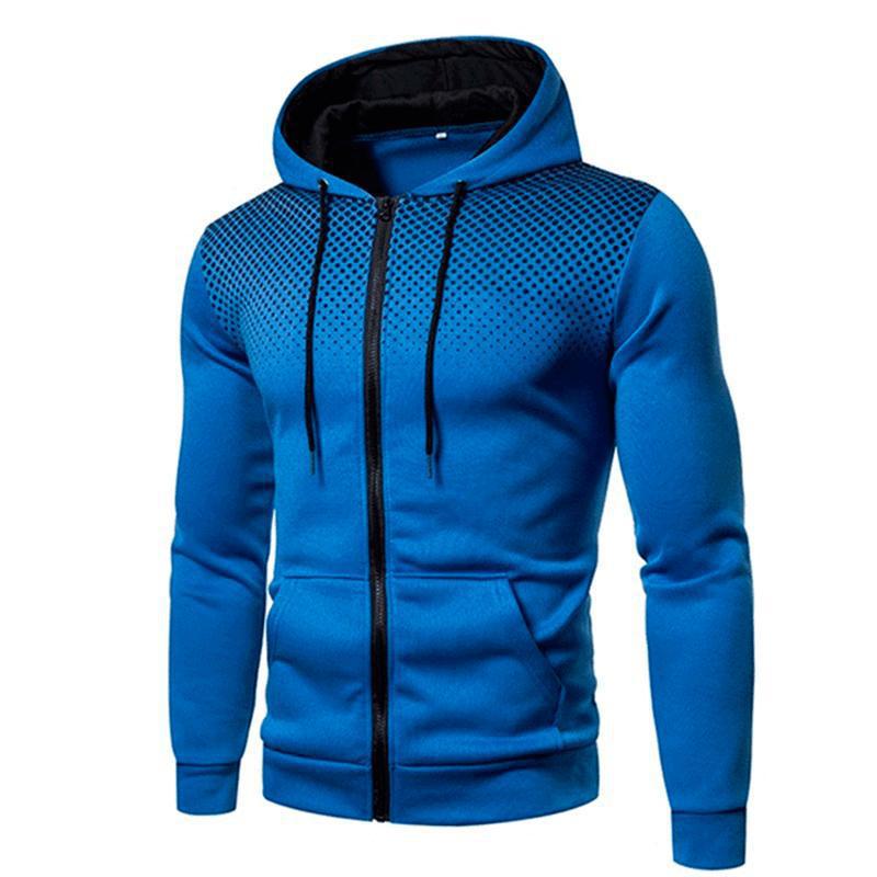 Men's Long Sleeve Zipper Hoodi - Men'S Fashion Zipper Hoodie recension och pris