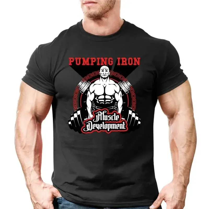 Pumping Iron Muscle Developmen - Muscle Tee Workout recension och pris