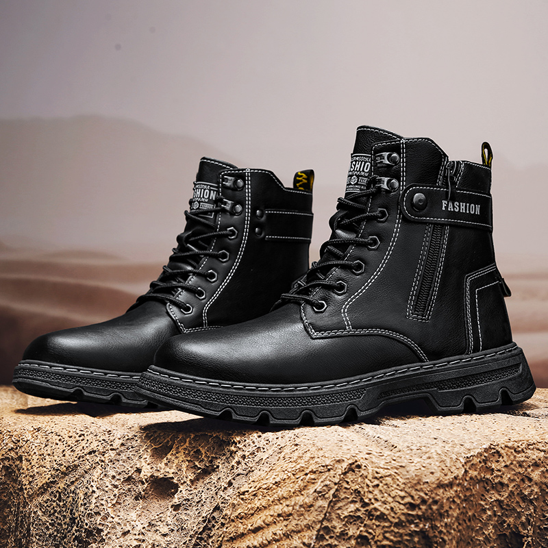 Mens Shoes Fashion Security Bo - Mens Fashion Combat Boots recension och pris