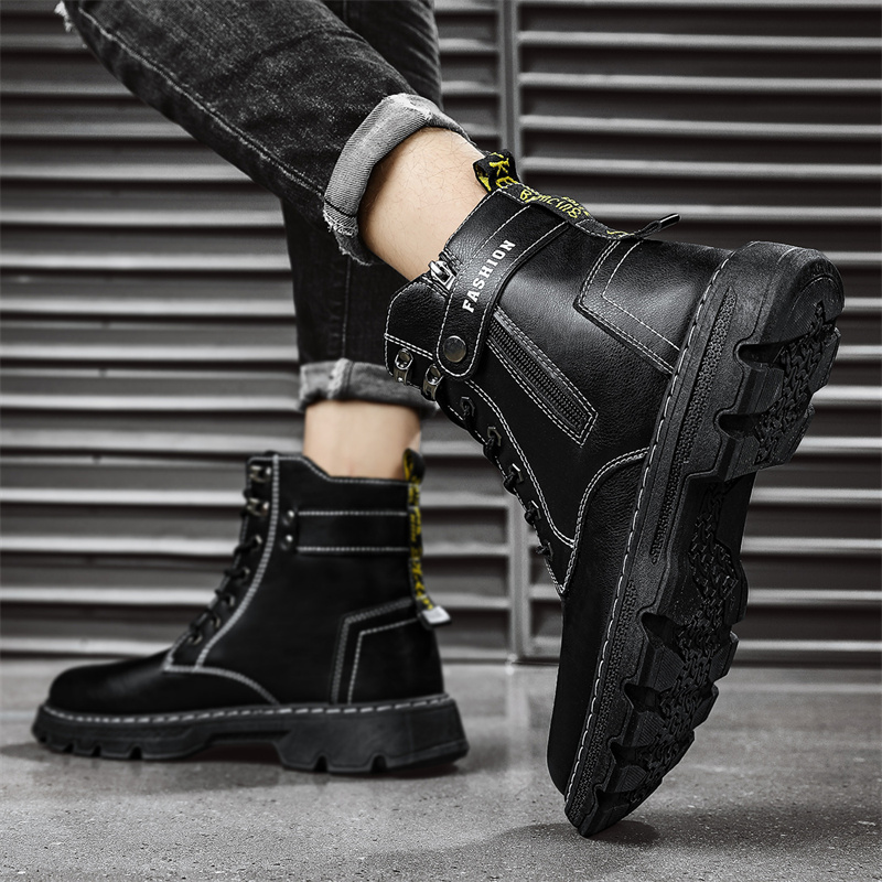 Mens Shoes Fashion Security Bo - Mens Fashion Combat Boots recension och pris