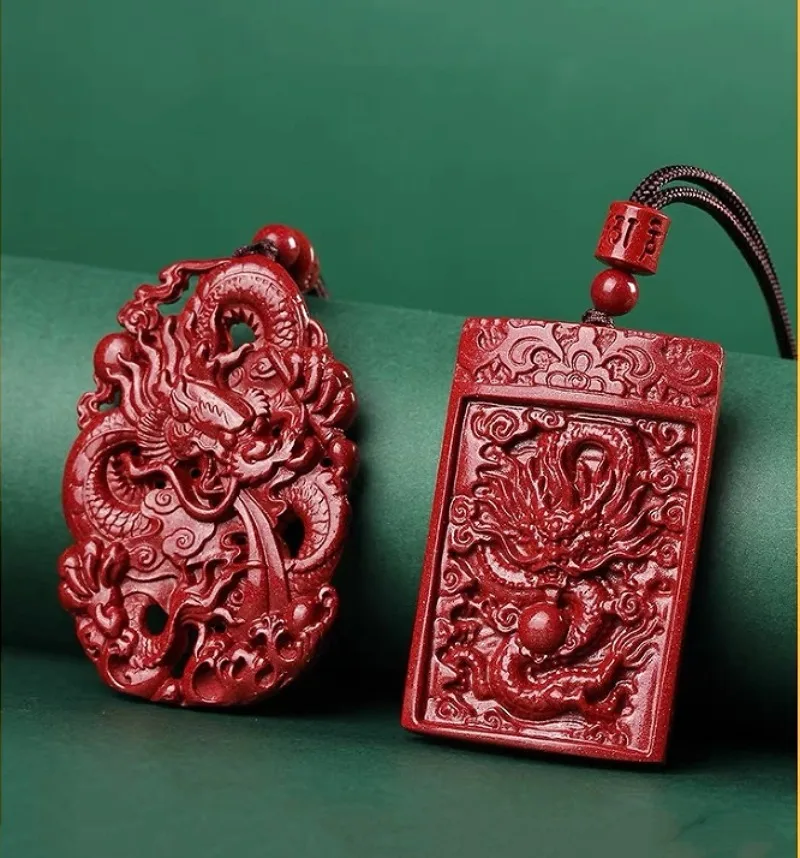 Fashion Cinnabar Jade Double S - Men'S Fashion Necklaces recension och pris
