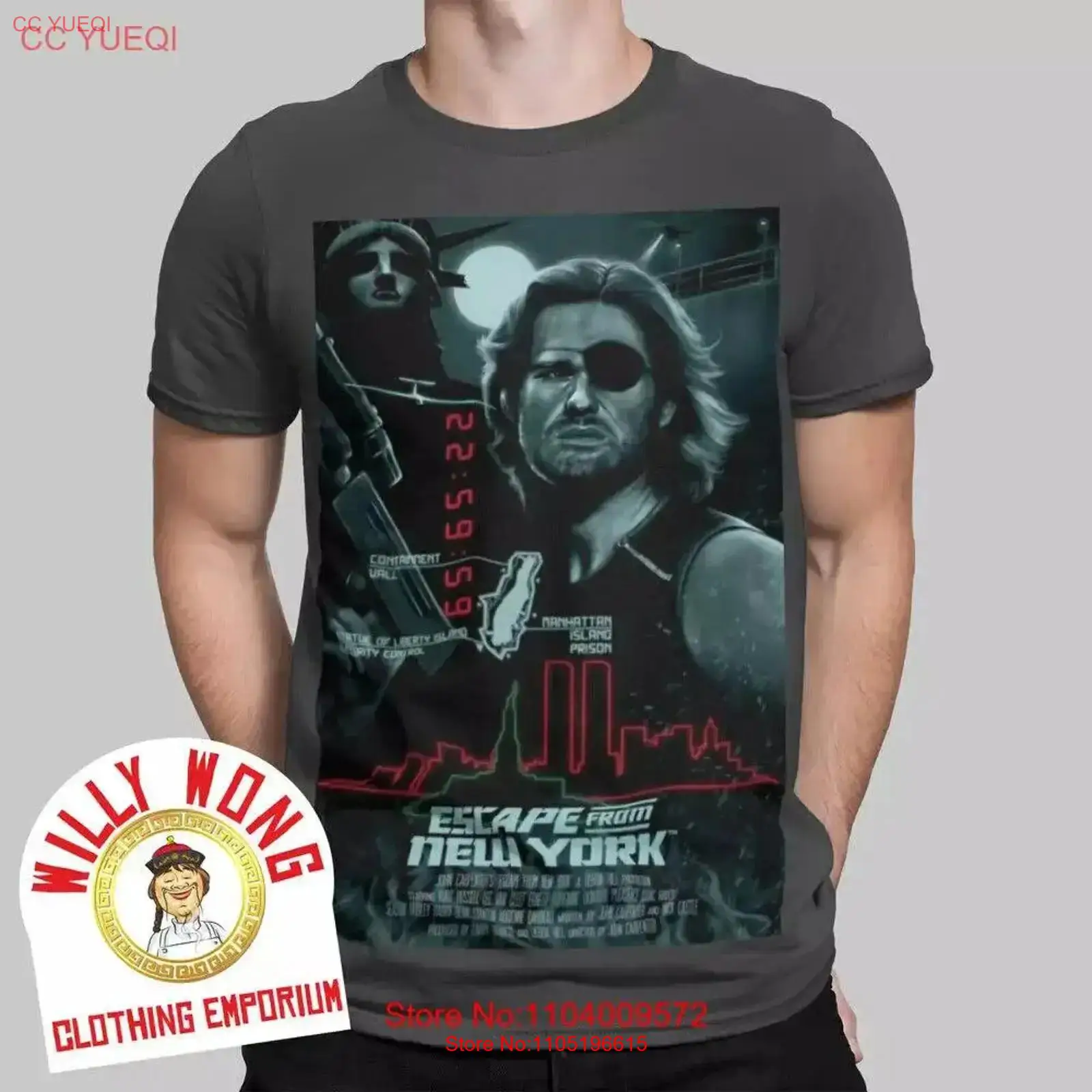 Escape From New York T Shirt R - Men'S Fashion New York recension och pris