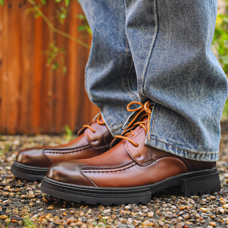 Fashion Designer Men Shoes Ret - Mens Fashion Combat Boots recension och pris