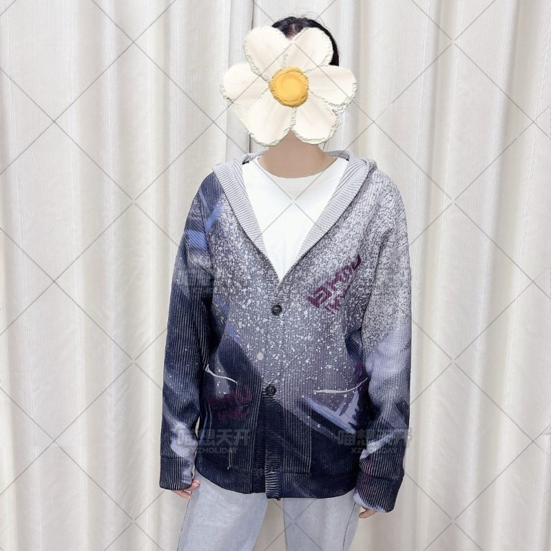 Sylus Costume Game Love and De - Knitted Cardigan Men recension och pris