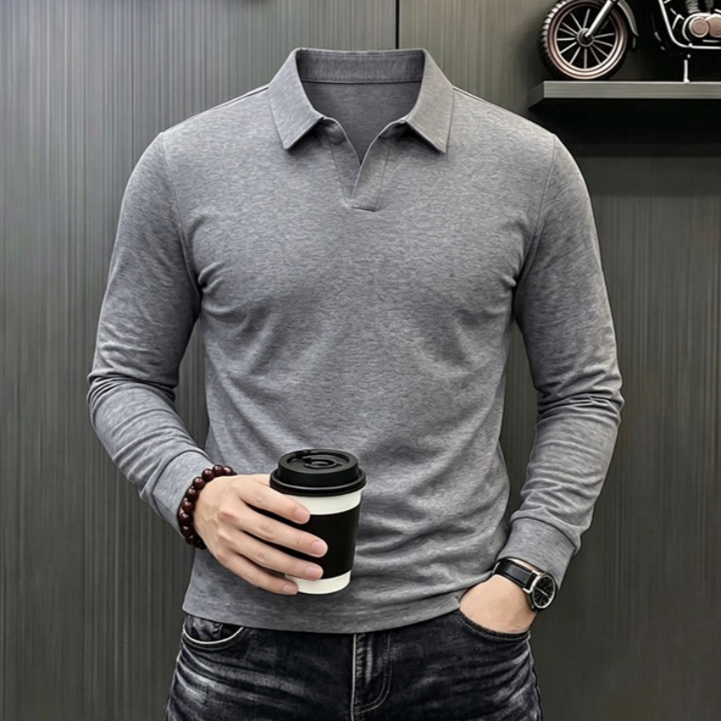 Men's Business Casual Long Sle - Men Fashion Upper recension och pris