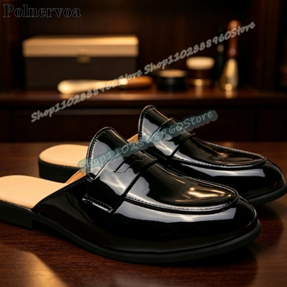 Trending Black Patent Leather  - Mens Fashion Trends 2026 recension och pris