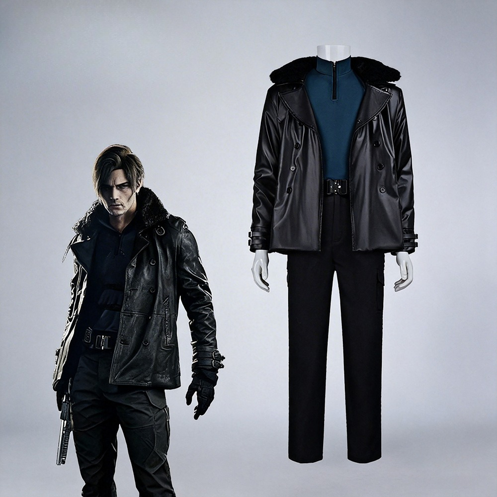Game Leon Kennedy Re9 Evil Cos - Bomber Jacket Men recension och pris