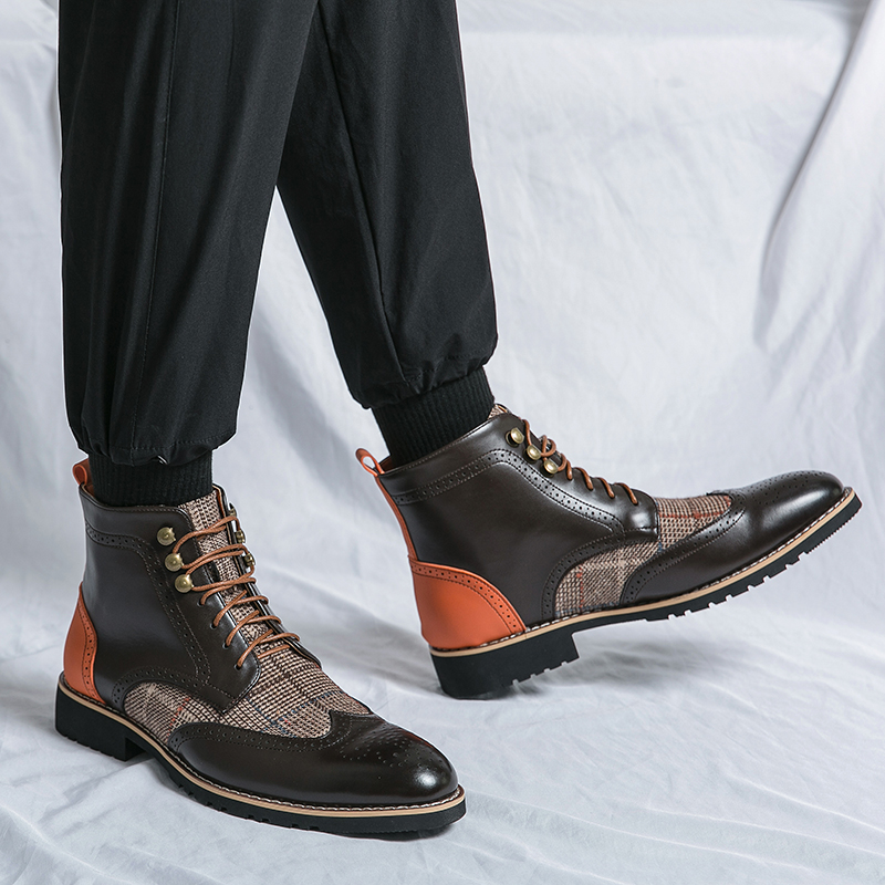 Fashionable Outdoor Combat Boo - Mens Fashion Combat Boots recension och pris