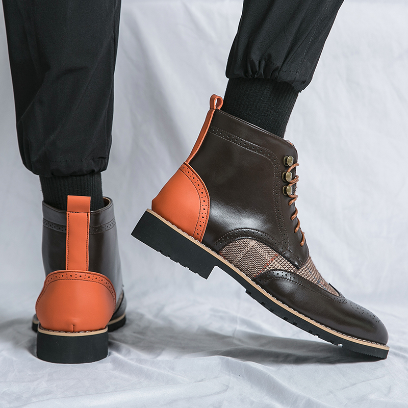 Fashionable Outdoor Combat Boo - Mens Fashion Combat Boots recension och pris